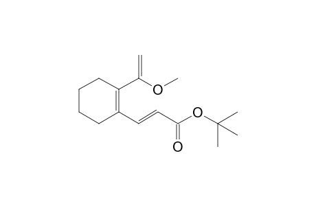 tert-Butyl (E)-3-[2-(1-methoxyethenyl)cyclohex-1-enyl]acrylate