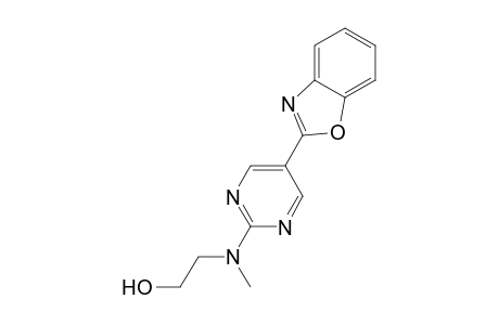2-[5-(Benzoxazol-2-yl)-2-pyrimidinyl(methyl)amino]ethanol