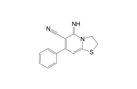 5-Imino-7-phenyl-2,3-dihydro-5H-thiazolo[3,2-a][1,3]pyridine-6-carbonitrile