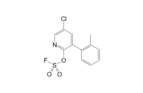 5-chloro-3-(o-tolyl)pyridin-2-yl fluorosulfate