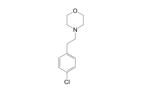 (E)-N-[2-(4-CHLOROPHENYL)-ETHYL]-MORPHOLINE