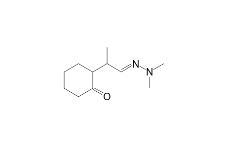 2-[2'-(Dimethylhydrazono)-1'-methylethyl]cyclohexanone