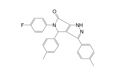 pyrrolo[3,4-c]pyrazol-6(1H)-one, 5-(4-fluorophenyl)-4,5-dihydro-3,4-bis(4-methylphenyl)-