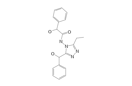 4-(1-HYDROXY-1-PHENYLMETHANECARBONYLAMINO)-3-(1-HYDROXY-1-PHENYLMETHYL)-5-ETHYL-1,2,4-TRIAZOLE