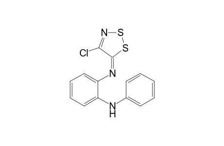 5-[N-(2-Phenylaminophenyl)imino]-4-chloro-5H-1,2,3-dithiazole