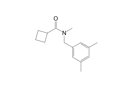 Cyclobutanecarboxamide, N-(3,5-dimethylbenzyl)-N-methyl-