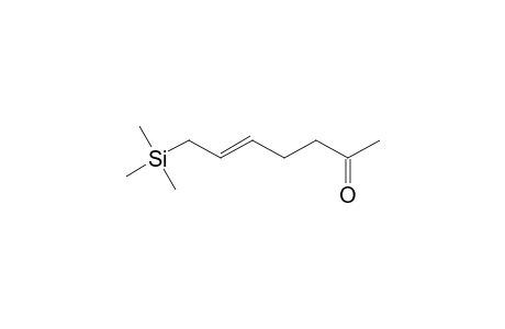 (E)-7-(Trimethylsilyl)hept-5-en-2-one