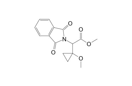 Methyl (1-(methoxycyclopropyl)-N-phthaloylglycinate