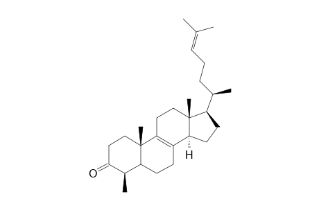 Cholesta-8,24-dien-3-one, 4-methyl-, (4.beta.)-