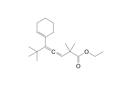 Ethyl 5-(1'-cyclohexenyl)-2,2,6,6-tetramethyl-3,4-heptadienoate