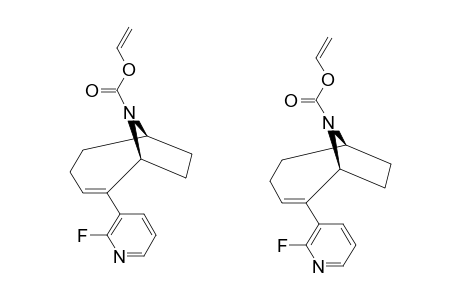 2-(2-FLUORO-3-PYRIDYL)-9-VINYLOXYCARBONYL-9-AZABICYCLO-[4.2.1]-NON-2-ENE