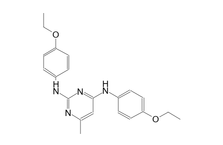 2,4-pyrimidinediamine, N~2~,N~4~-bis(4-ethoxyphenyl)-6-methyl-