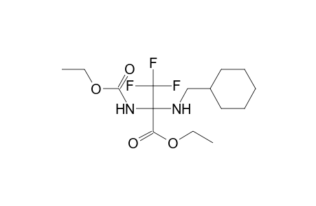 alanine, N-(cyclohexylmethyl)-2-[(ethoxycarbonyl)amino]-3,3,3-trifluoro-, ethyl ester