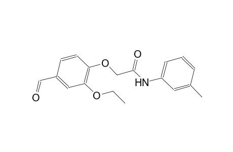 2-(2-ethoxy-4-formylphenoxy)-N-(3-methylphenyl)acetamide