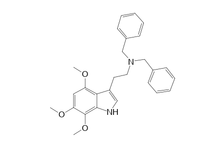 dibenzyl-[2-(4,6,7-trimethoxy-1H-indol-3-yl)ethyl]amine