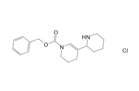 Benzyl 5-(2-piperidinyl)-3,4-dihydro-1(2H)-pyridinecarboxylate hydrochloride salt