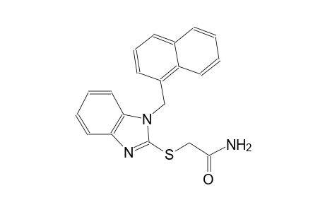 2-{[1-(1-naphthylmethyl)-1H-benzimidazol-2-yl]sulfanyl}acetamide