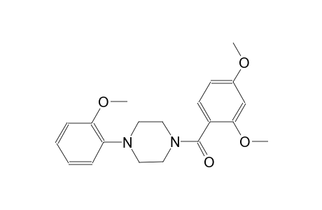 1-(2,4-dimethoxybenzoyl)-4-(2-methoxyphenyl)piperazine