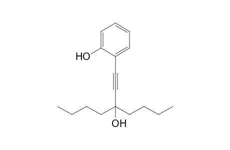2-(3-butyl-3-hydroxy-hept-1-ynyl)phenol