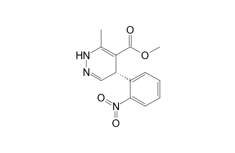 (S)-(+)-Methyl 6-methyl-4-(2-nitrophenyl)-1,4-dihydropyridazine-5-carboxylate
