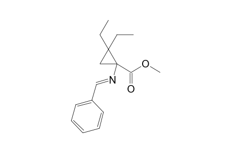 Methyl 1-(N-Benzylideneamino)-2,2-diethylcyclopropane-1-carboxylic acid ester