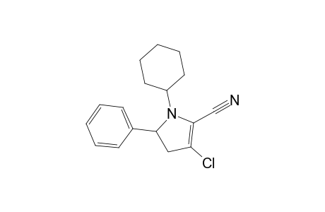 3-Chloro-1-cyclohexyl-2-cyano-5-phenyl-2-pyrroline