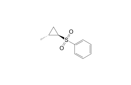 [(2-Methylcyclopropyl)sulfonyl]benzene