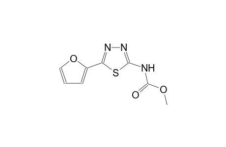 methyl 5-(2-furyl)-1,3,4-thiadiazol-2-ylcarbamate