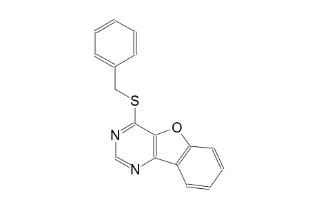 4-(benzylsulfanyl)[1]benzofuro[3,2-d]pyrimidine