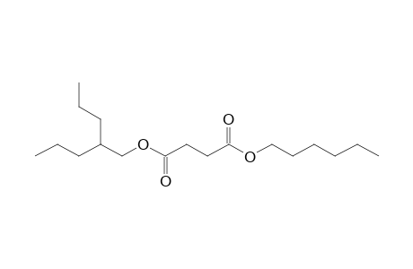 Succinic acid, hexyl 2-propylpentyl ester