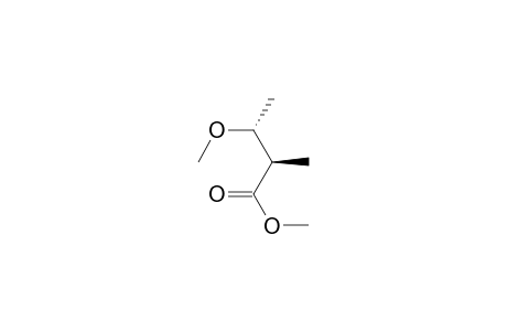 (2R,3R)-3-methoxy-2-methyl-butyric acid methyl ester