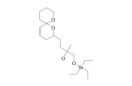 4-(1,7-DIOXASPIRA-[5.5]-UNDEC-4-EN-2-YL)-1-TRIETHYLSILYLOXY-2-METHYLBUTAN-2-OL;DIASTEREOMER-#1