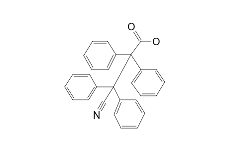 (Cyanodiphenylmethyl)diphenylacetic acid