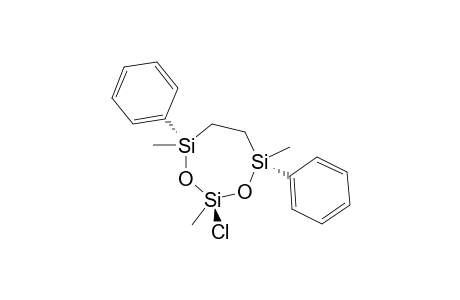 2-CHLORO-2,4,7-TRIMETHYL-4,7-DIPHENYL-1,3-DIOXA-2,4,7-TRISILACYCLOHEPTANE