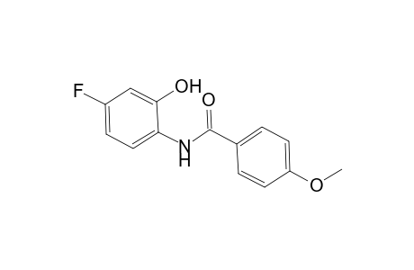 N-(4-Fluoro-2-hydroxyphenyl)-4-methoxybenzamide