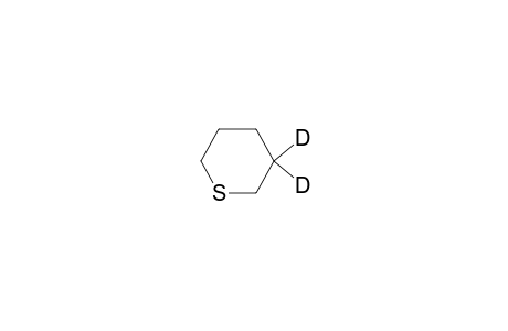 4,4-Dideutero-pentamethylene sulphide