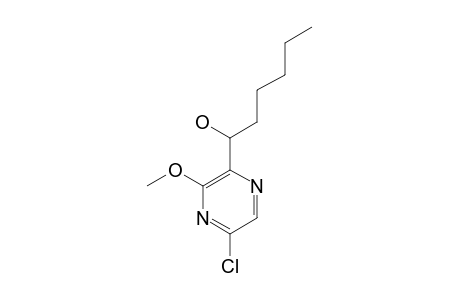 2-CHLORO-5-(1-HYDROXYHEXYL)-6-METHOXYPYRAZINE
