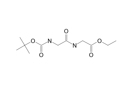 ETHYL-N-(TERT.-BUTOXYCARBONYL)-GLYCYLGLYCINE