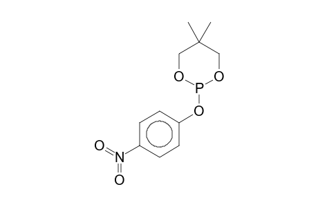 1,3,2-Dioxaphosphorinane, 2-(4-nitrophenoxy)-5,5-dimethyl-