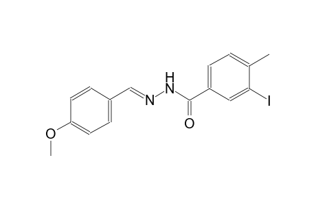 3-iodo-N'-[(E)-(4-methoxyphenyl)methylidene]-4-methylbenzohydrazide
