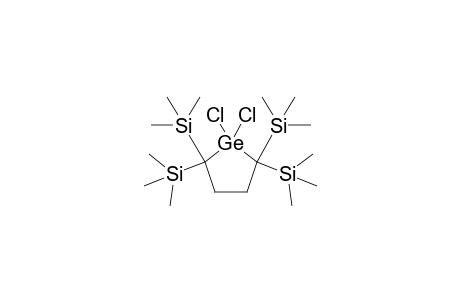1,1-Dichloro-2,2,5,5-tetrakis(trimethylsilyl)-1-germacyclopentane