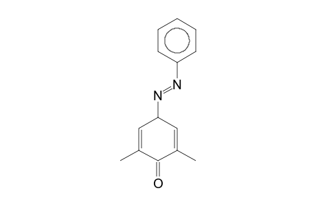 2,6-Dimethyl-4-[phenyldiazenyl]-2,5-cyclohexadien-1-one