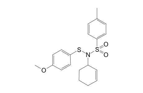 N-(Cyclohex-2-enyl)-N-(4-methoxyphenylthio)-4-methylbenzenesulfonamide