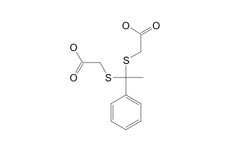 (alpha-METHYLBENZYLIDENEDITHIO)DIACETIC ACID