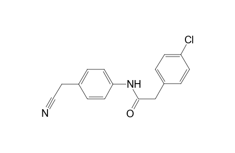 2-(4-Chlorophenyl)-N-[4-(cyanomethyl)phenyl]acetamide