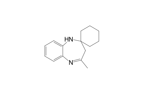 4-Methyl-1,3-dihydrospiro[benzo[b][1,4]diazepine-2,1'-cyclohexane]
