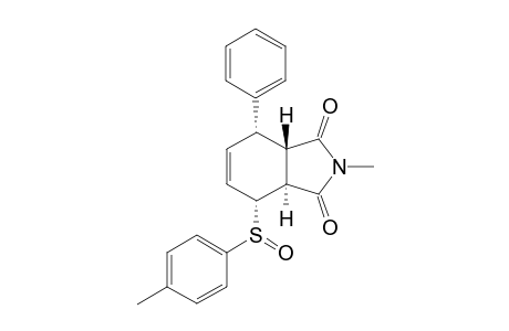 (+)-[3aS,4S,7R,7aS.(S)R]-2-Methyl-4-phenyl-7-(p-tolylsulfinyl)-3a,4,7,7a-tetrahydroisodole-1,3-dione