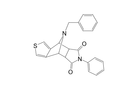 endo-4,8-Bebnzylepimino-2-phenyl-2,3,3a,4,8,8a-hexahydro-1H-thieno[3,4-f]isoindole-1,3-dione