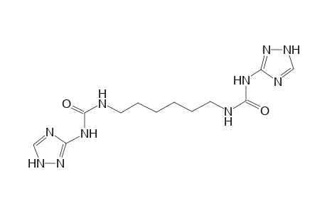 1-(1H-1,2,4-triazol-5-yl)-3-[6-(1H-1,2,4-triazol-5-ylcarbamoylamino)hexyl]urea
