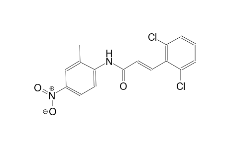 (2E)-3-(2,6-dichlorophenyl)-N-(2-methyl-4-nitrophenyl)-2-propenamide